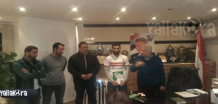 مرتضى منصور وباسم مرسي 